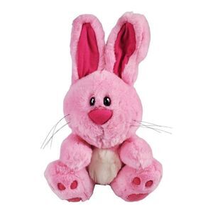 Cobblestone Crossing Pink Bunny Rabbit Plush United Kingdom Spring Easter 13"